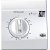 White Knight ECO43AS Freestanding 7kg Tumble Dryer Silver Gas Operated
